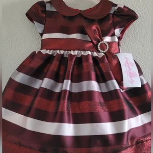 New Bonnie Baby Formal Dress & Bloomers